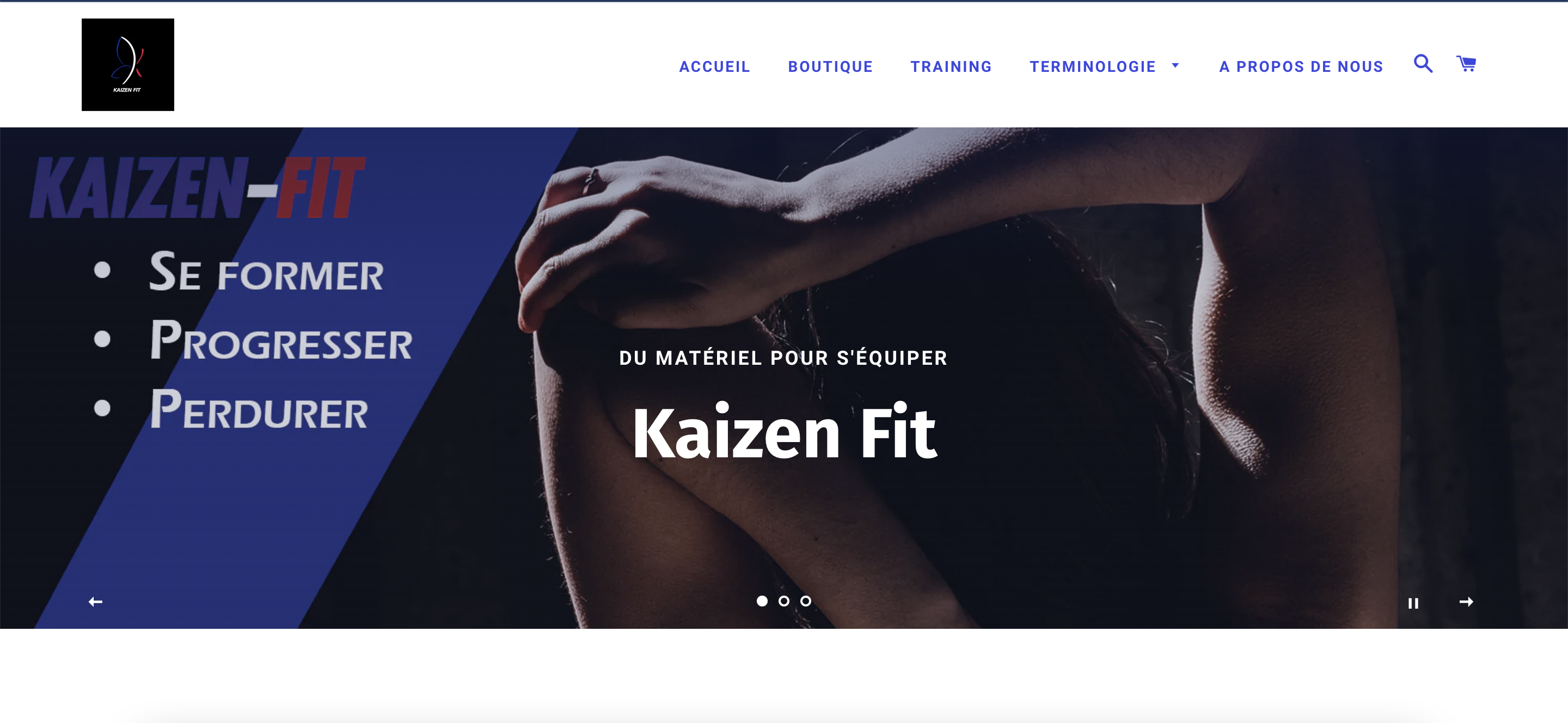 Kaizen-fit landing page